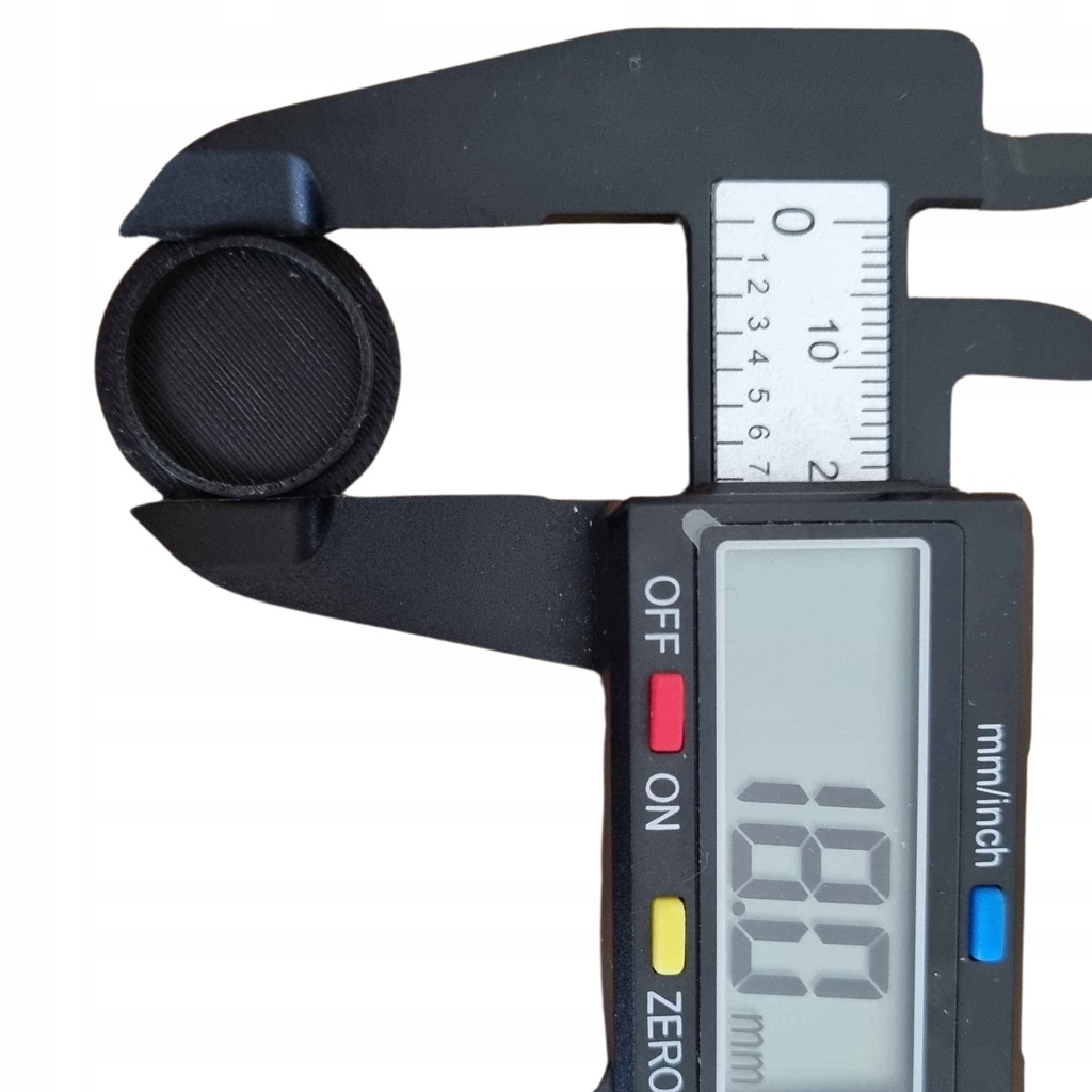 фото №8, Заглушка датчика паркування 18-22mm |czarny| zaczepy|wcięcie|komplet 8szt