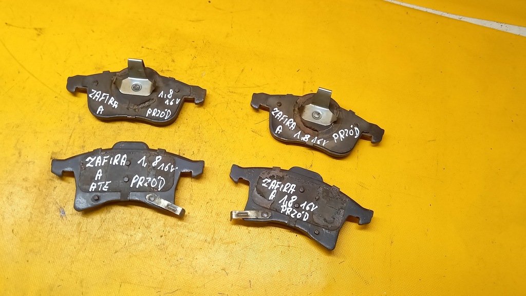 фото №6, Kpl.klocków тормозной. перед zafira a 99-05r ate