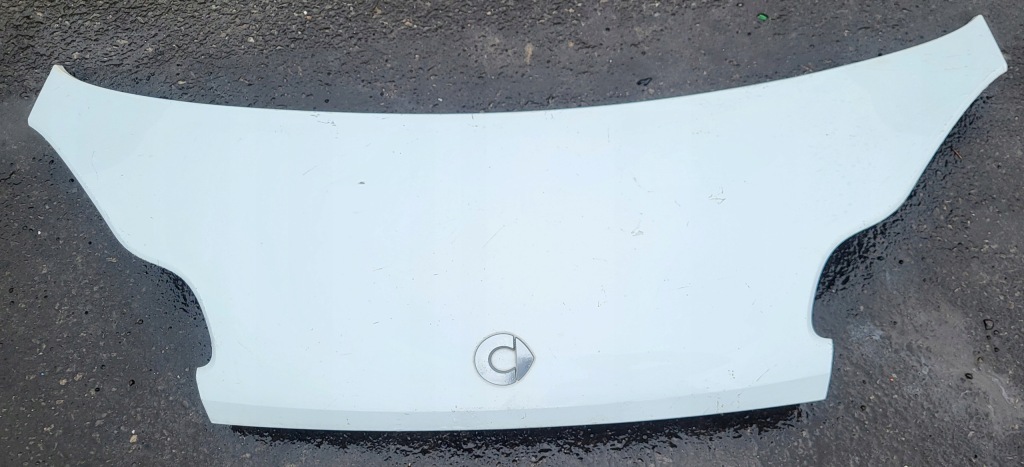 фото №1, Капот крышка двигателя logo smart fortwo ii 451 оригинальный номер белый