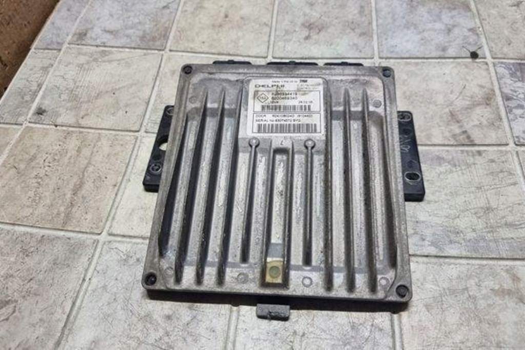 фото №4, Бортовой компьютер двигателя ecu renault grand scénic ii jm0/1_ 8200334419 1.5l