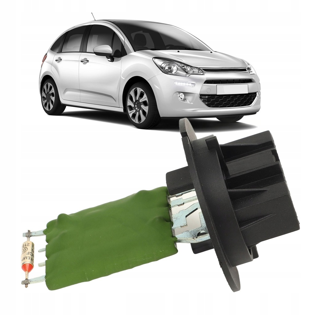 фото №11, Набор резистора вентилятор вентилятора двигателя отопителя 6450jp резистор