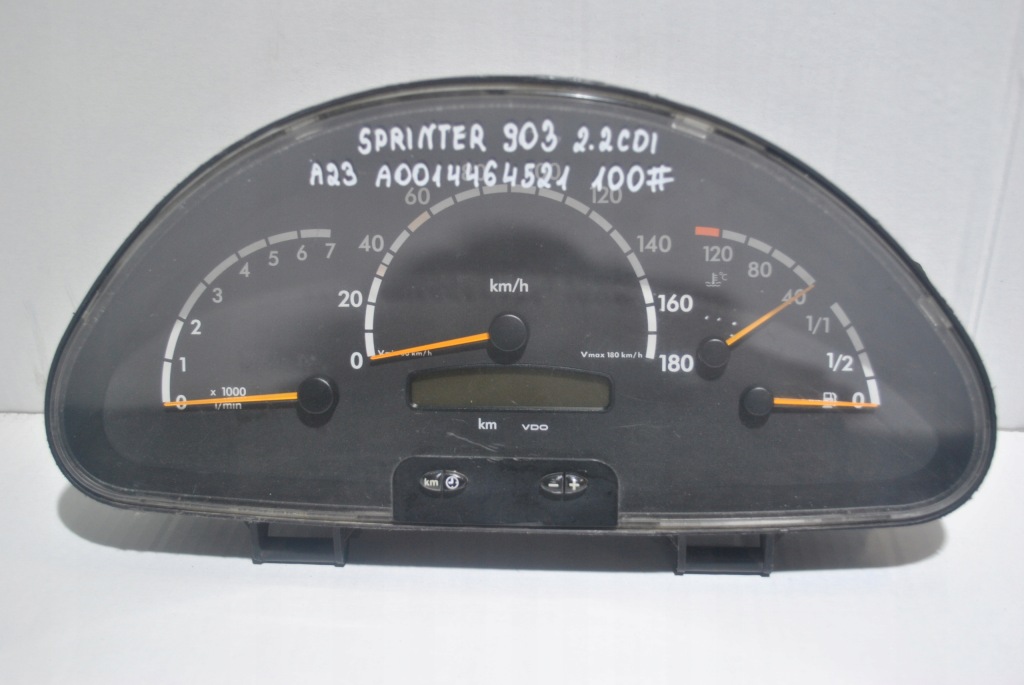 фото №1, Счетчик приборная панель mercedes sprinter 903 a0014464521