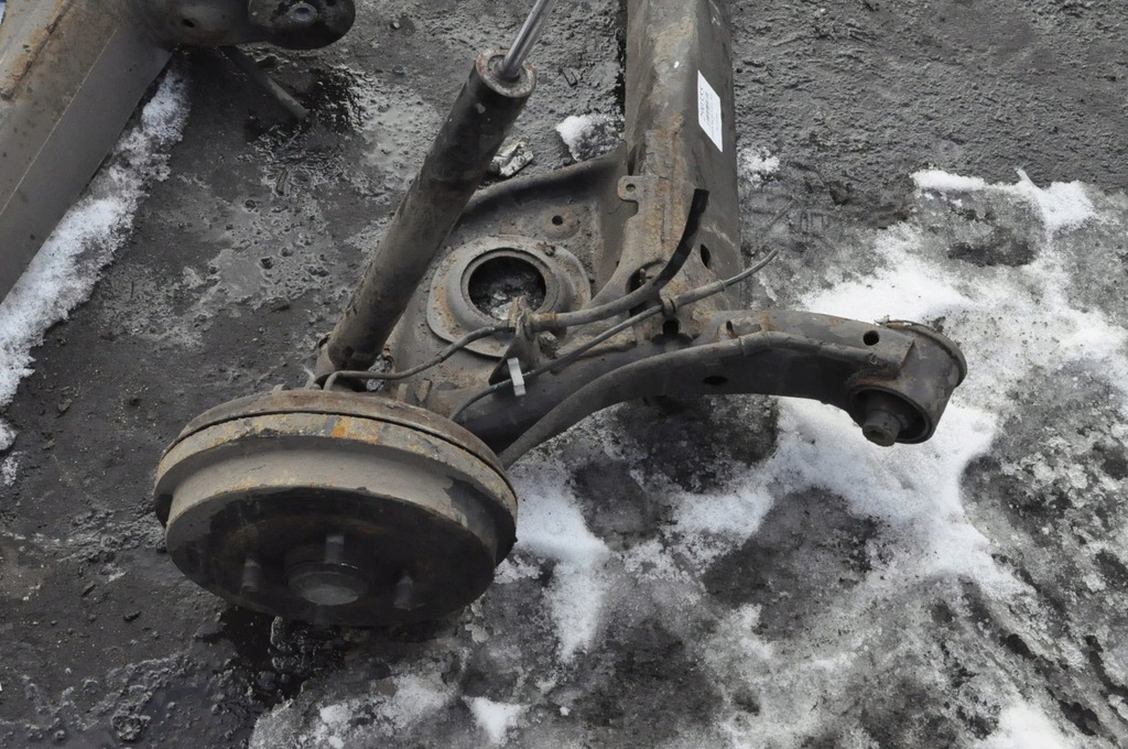 фото №6, Nissan micra iv k13 підвіска балка задня