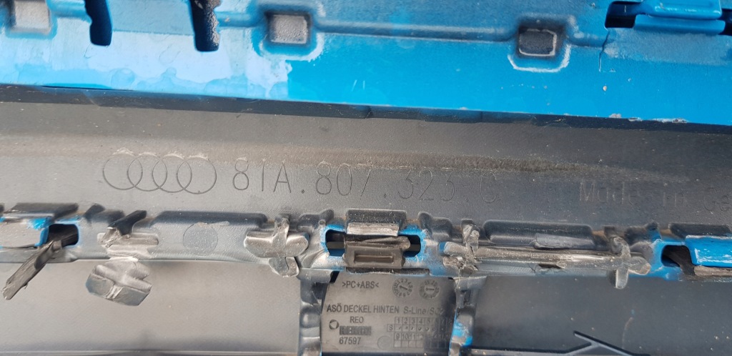 Audi q2 s-line 21- 81a бампер pdc задній задня 81a807323c Київ