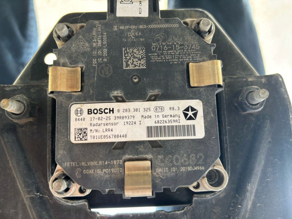 фото №1, Chrysler pacifica 17- радар активный круиз-контроль перед 68226359ai