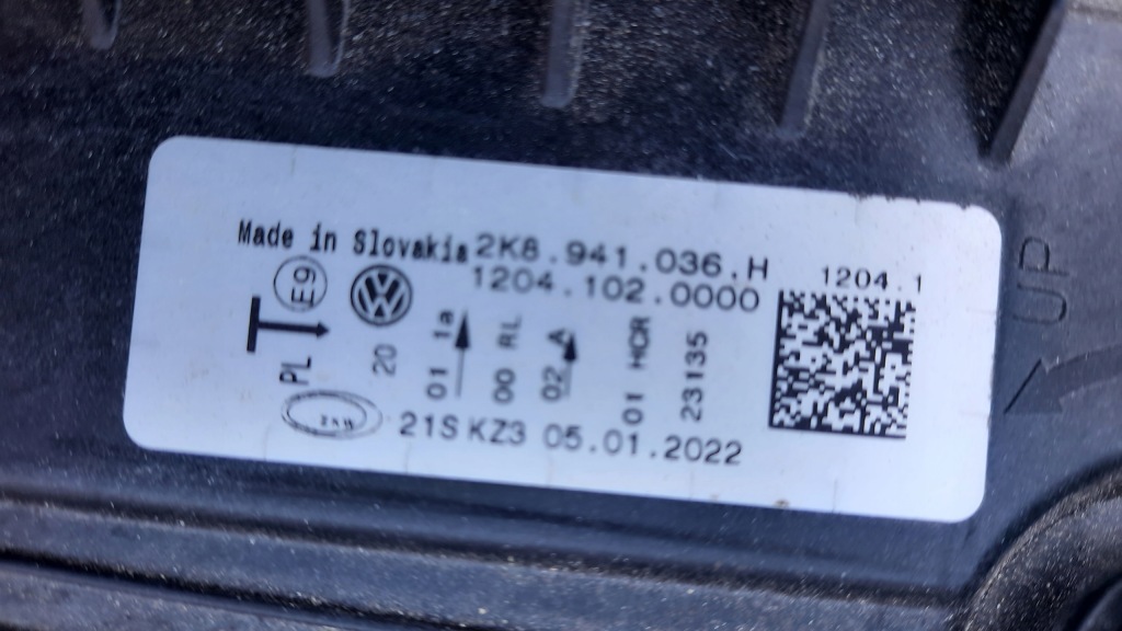 фото №6, Vw caddy 2k8 full led лампа передня