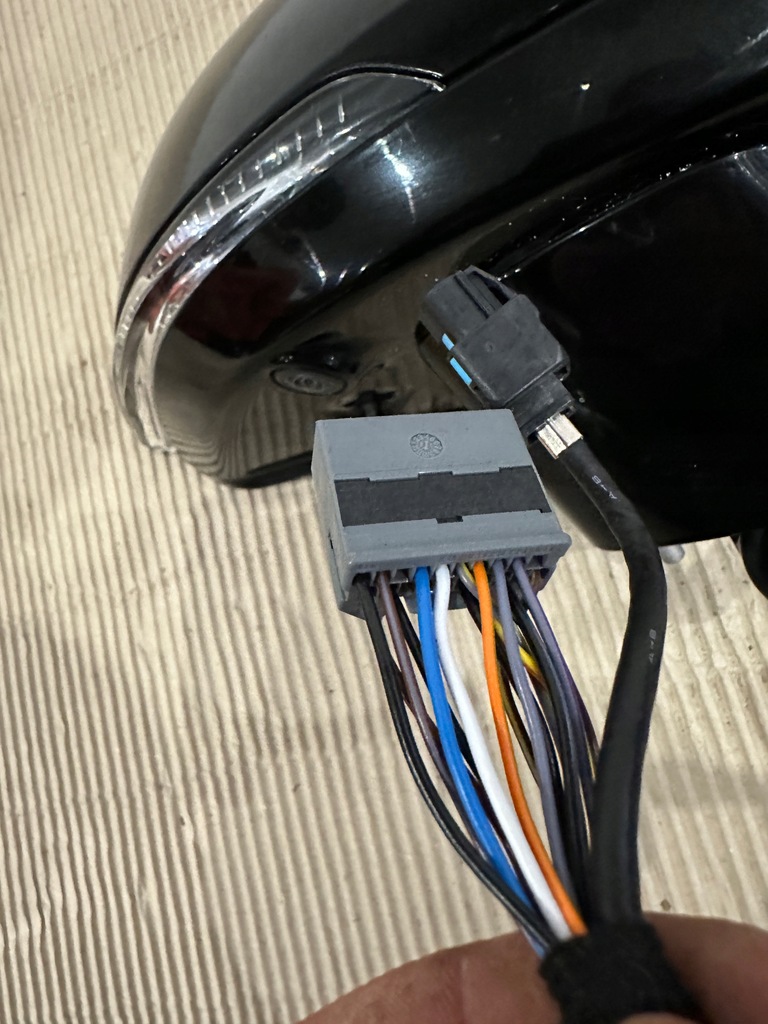 фото №12, Volvo v90 s90 зеркало правое камера фотохромный blis 15 pin + антенна