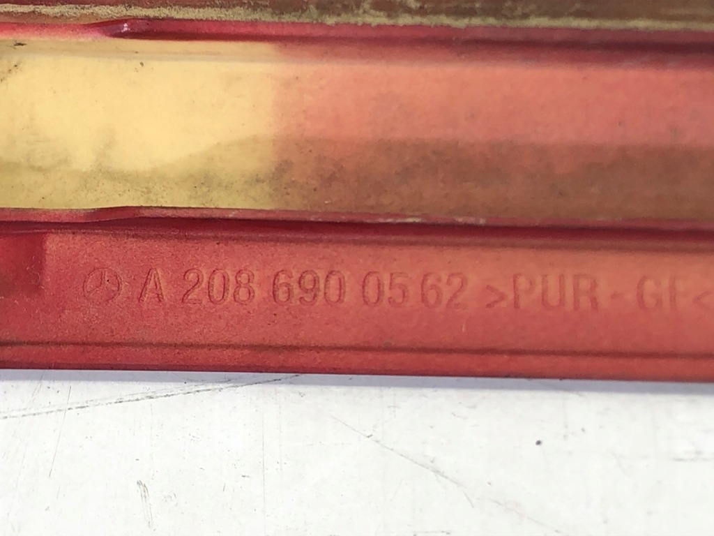 фото №5, Молдинг дверь левый перед mercedes c208 спортивный/купе 97-03 a2086900562