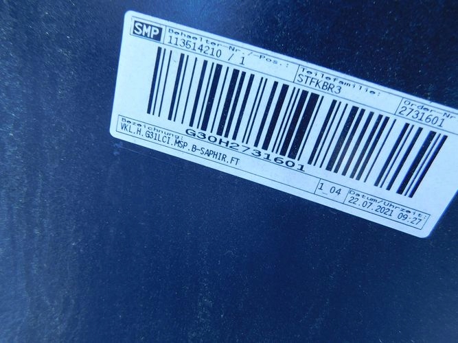 фото №7, Bmw g31 5 kombi m-pakiet бампер задний задняя