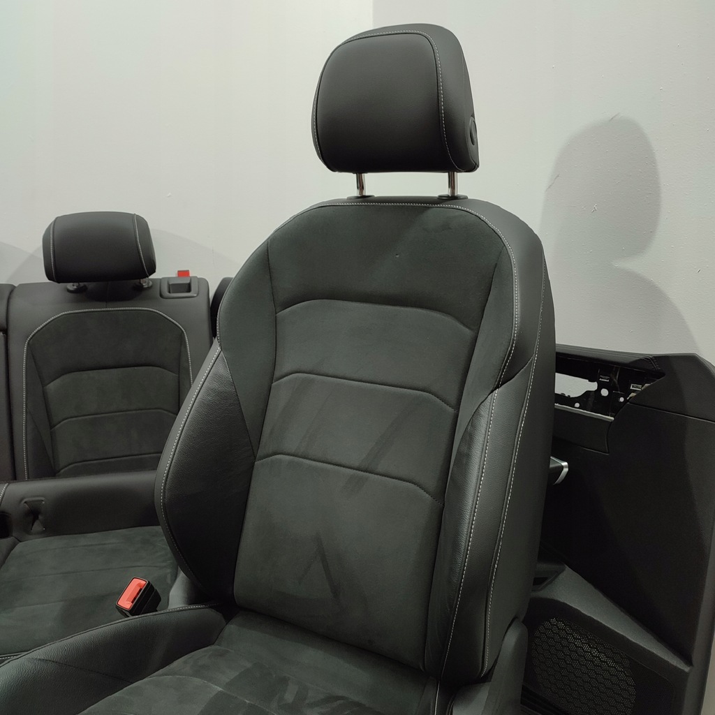 фото №5, Vw arteon shooting brake сидіння заднє сидіння обшивки шкіра alcantara підігрів kpl