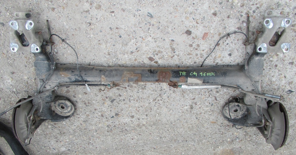 фото №1, Citroen c4 picasso 1,6 hdi балка подвеска задняя