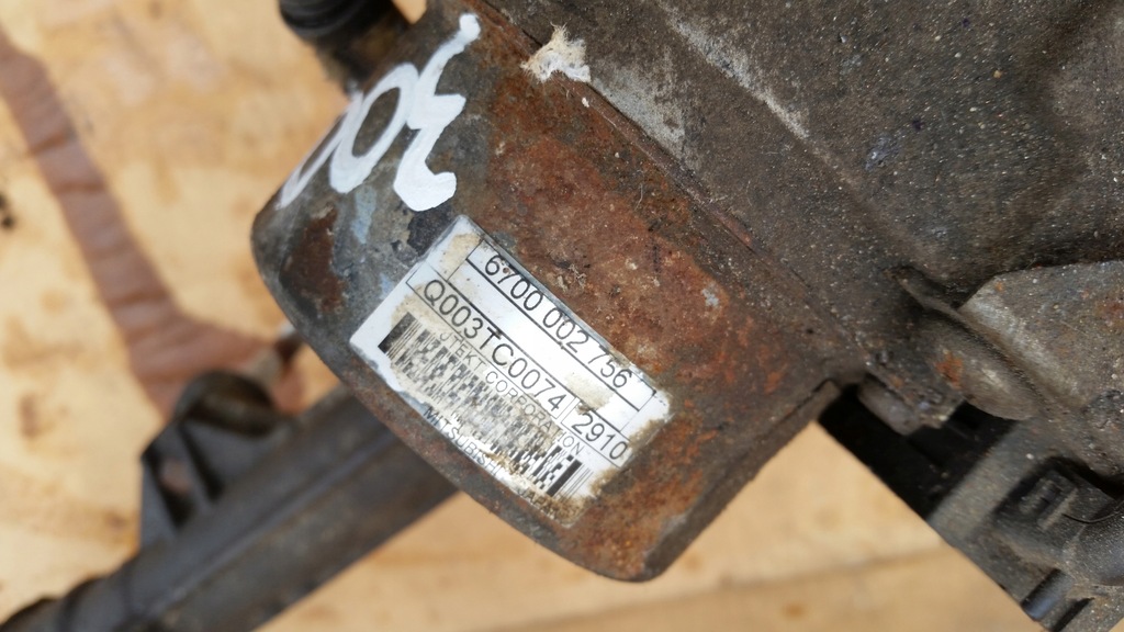 фото №8, Трансмиссия рулевая рейка peugeot 208 i 6700002756