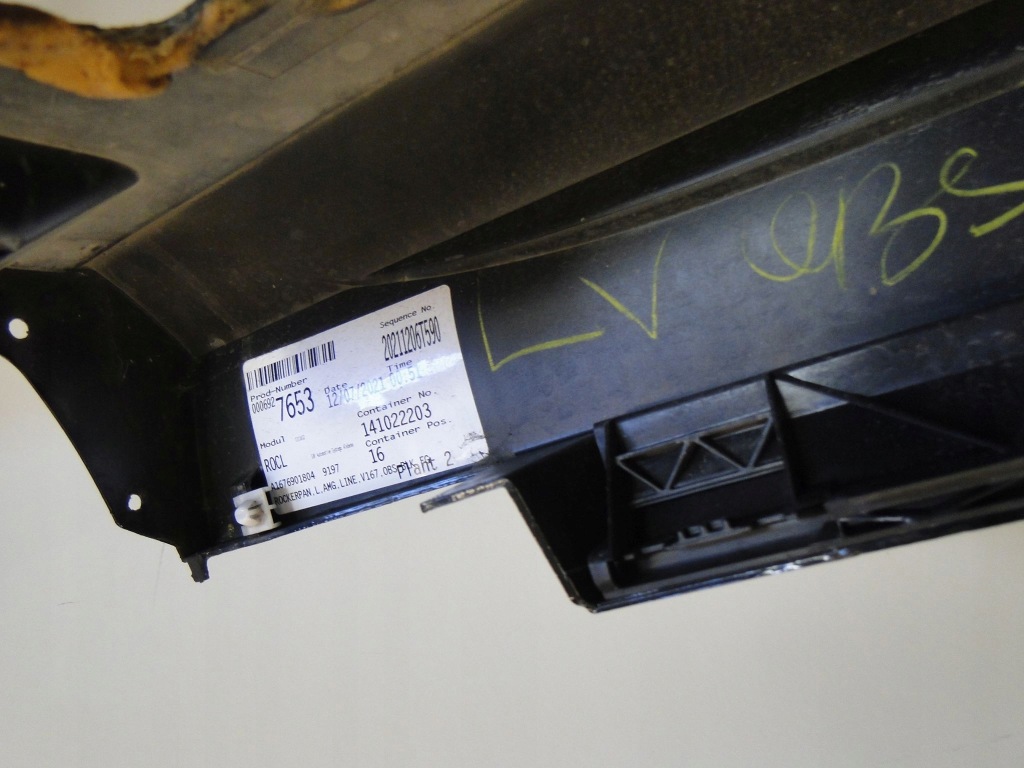 фото №14, Mercedes gle w167 167 молдинг поріг ліва amg 197