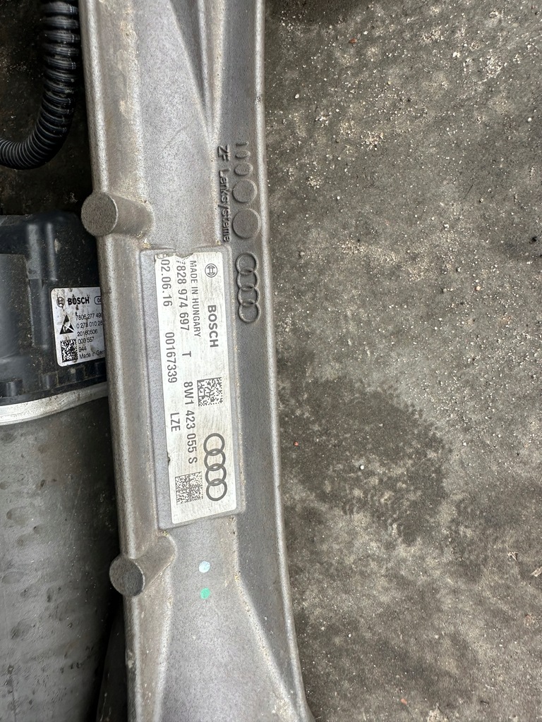 фото №9, Рулевая рейка трансмиссия рулевая audi a4 b9 eu 8w1423055s