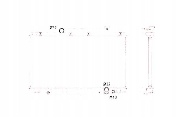 Купити Nrf радіатор honda civic 2,0 01- type-r