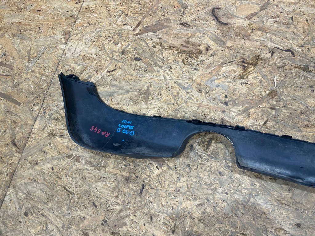 Mini cooper 2 2 06-13 спойлер молдинг накладка бампера задній задня Київ