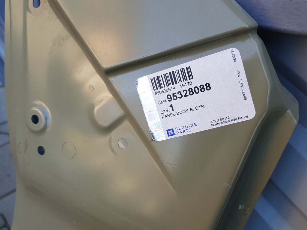 фото №3, Поріг правий r перед передній bok блок двигуна spark 09 10