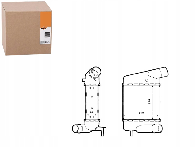 фото №1, Интеркулер renault twingo ii wind 1.2/1.5d/1.6 03