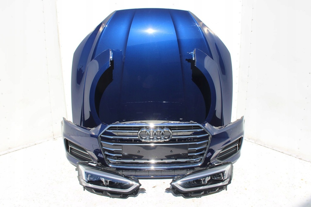 Audi a5 8w перед full led капот крила ремінь передній бампер фари фара f5 Зі Шроту