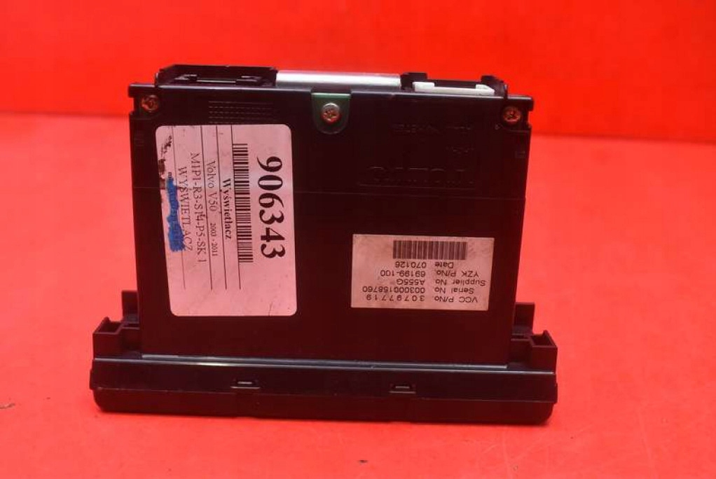 фото №6, Дисплей 30797719 volvo v50 03-11