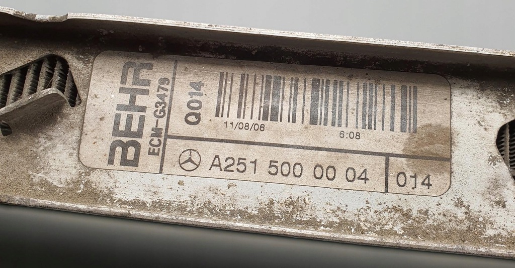 фото №7, Радіатор wody mercedes r-kl w251 a2515000003