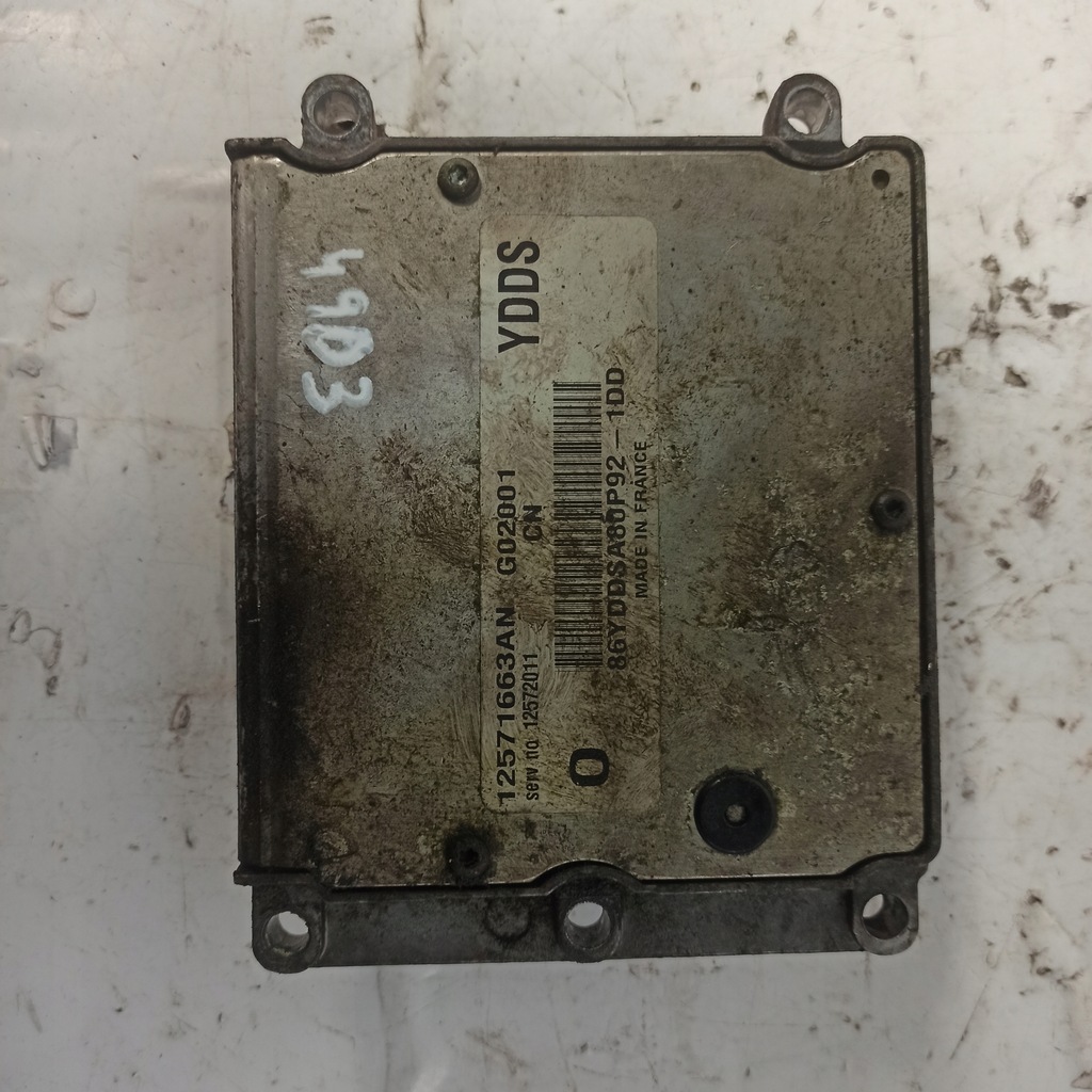 фото №1, Opel vectra c 2.2 блок управления двигателя 12571663an