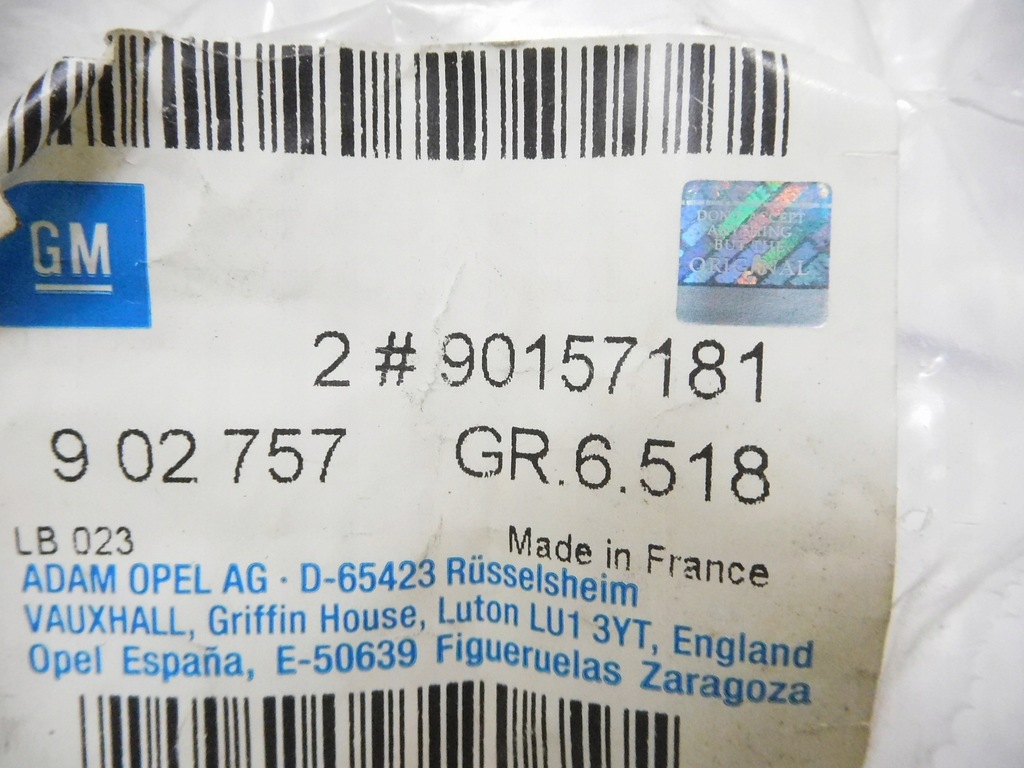 фото №6, Подкладка резиновый руля opel vectra a оригинальный номер 90157181