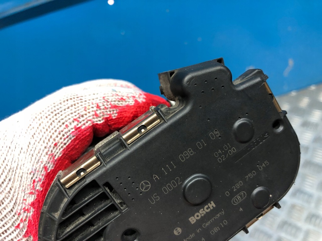 фото №6, Mercedes slk r170 lift 2,3 дроссельная заслонка