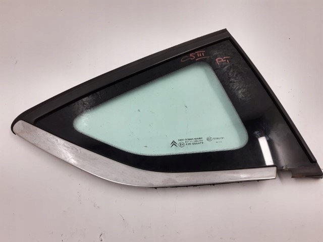 фото №6, Citroen c5 iii x7 sedan стекло задняя правая хром