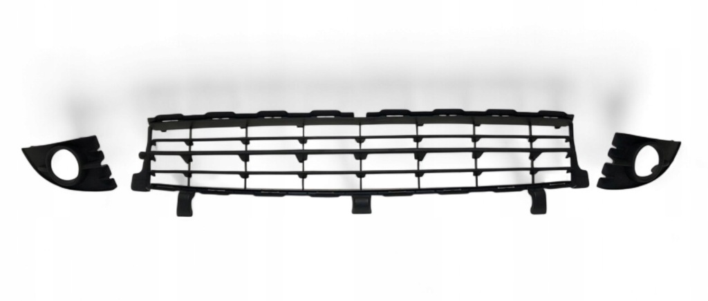 Купить Renault scenic 2 рестайлинг  2006-2009 решётка  решётка бампера перед le+pr+środek