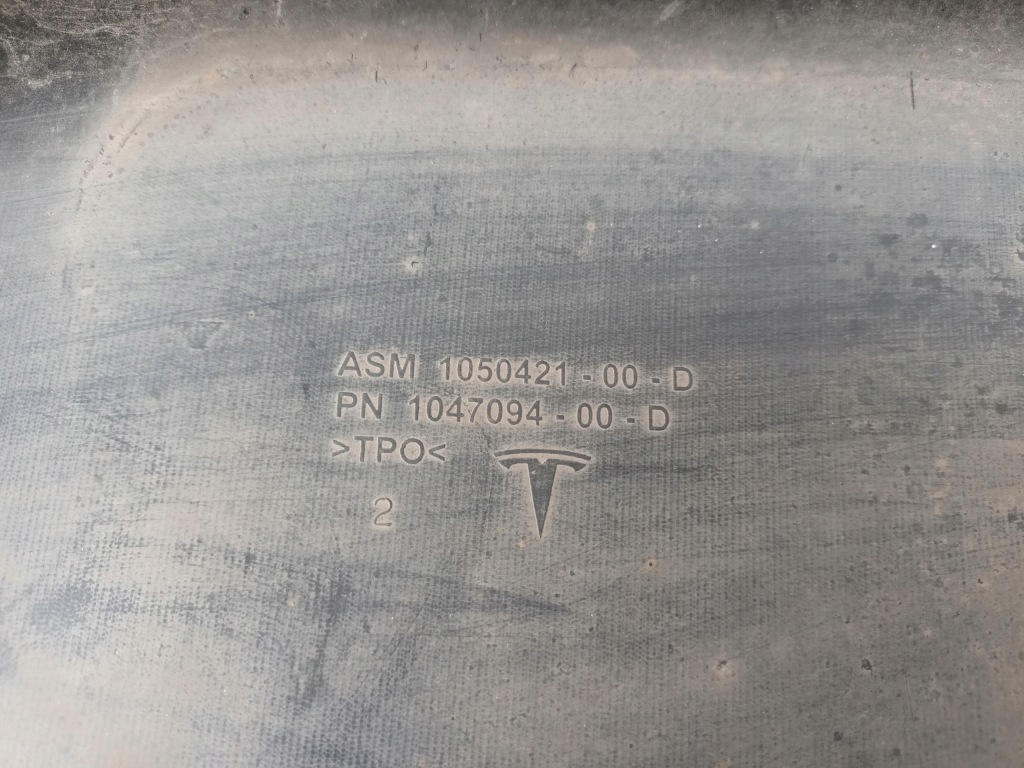 фото №6, Спойлер pod бампер накладка перед tesla x плита