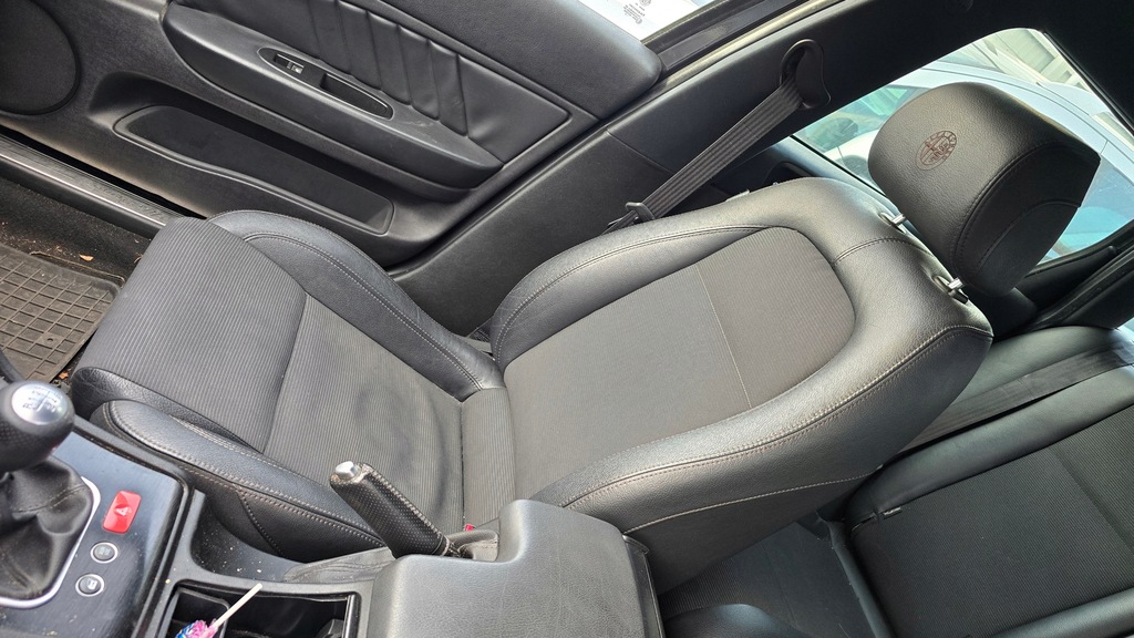 фото №3, Сиденья обшивки кожа подогрев alfa romeo 159 sw sport plus комплект