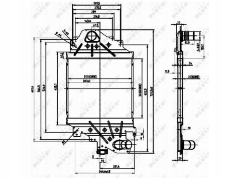 фото №6, Интеркулер renault clio ii 1.5 1.9 thalia i 1.5