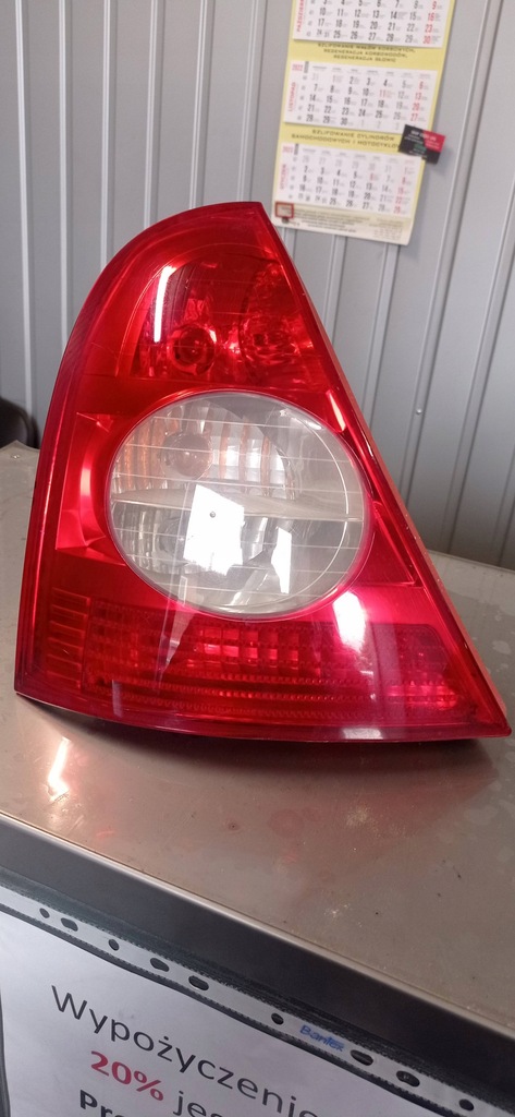 фото №1, Renault clio ii лампа