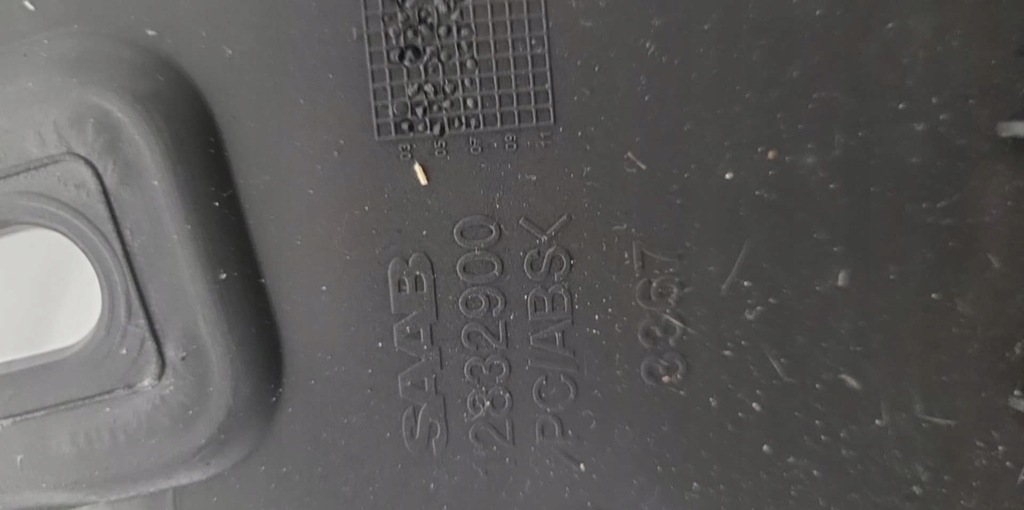 фото №8, Пластик захист рамка передньої скло saab 9-3 ii 93 cabrio czarna стійки