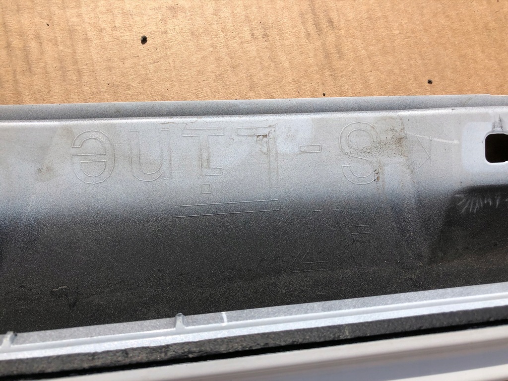 фото №8, Audi a7 c7 4g lift молдинг пороги basic ls9r ly9t