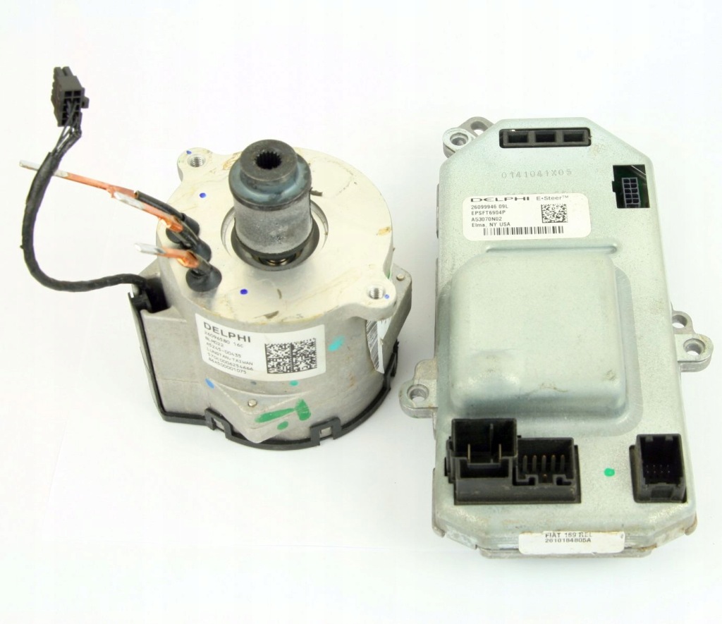 фото №1, Блок керування + моторчик підсилювач fiat panda