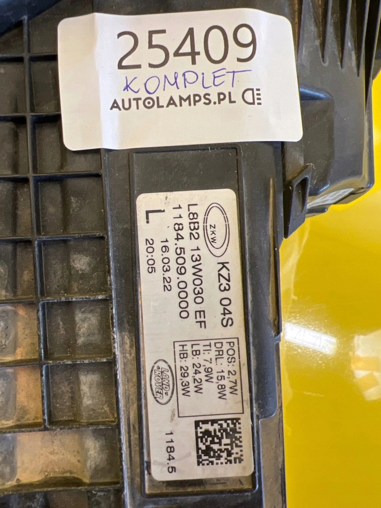 фото №5, Land rover defender 2 l663 20- лампа левая правая full led