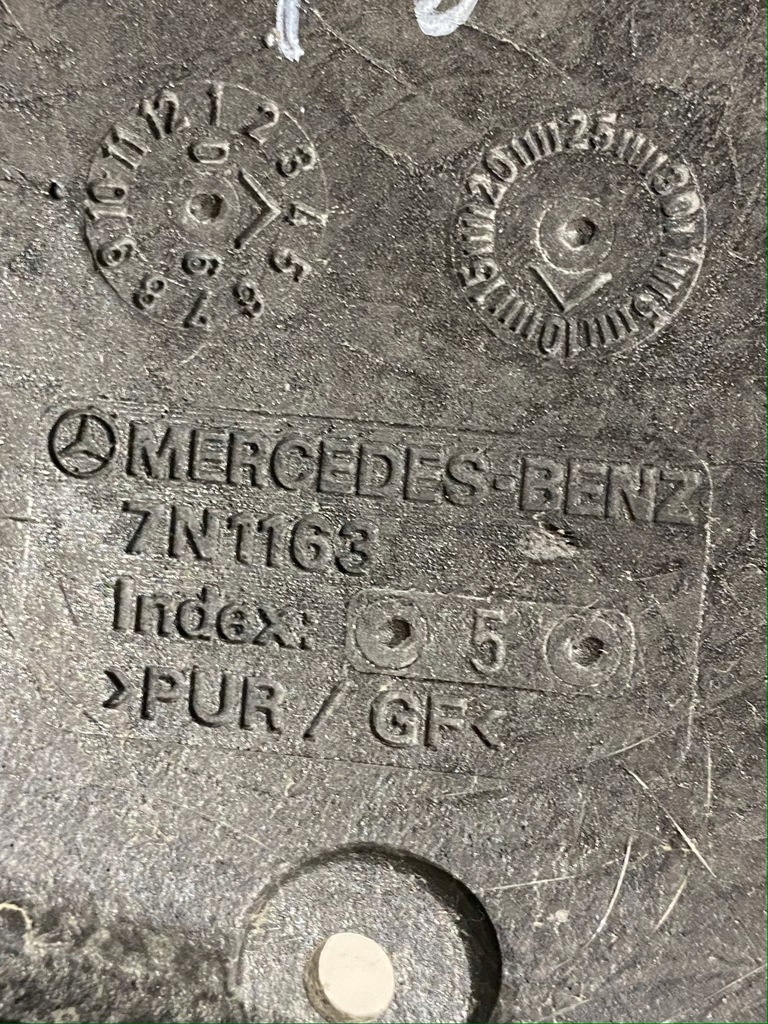 фото №10, Mercedes slr mclaren панель защита задняя lh 7n1163