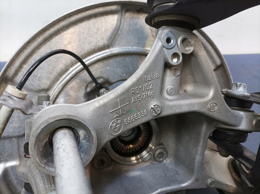 фото №7, Bmw 5 g30 поворотный кулак ступица задняя правая рычаги