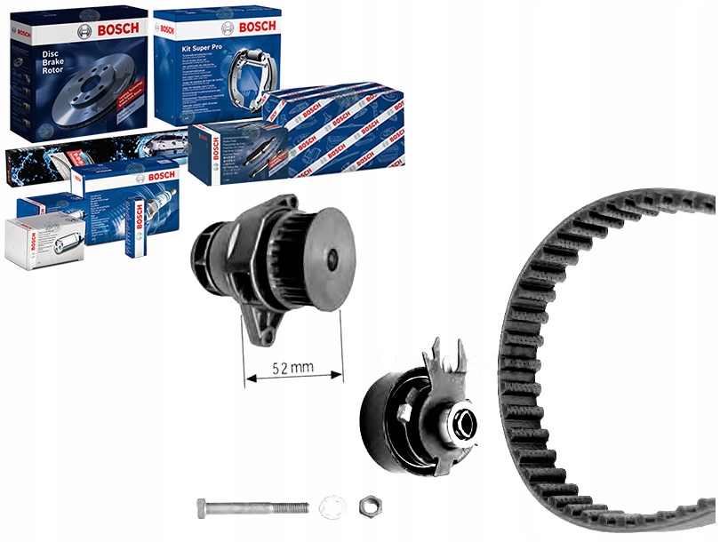 фото №1, Комплект - набор ремень распределительного вала bosch vkmc011062