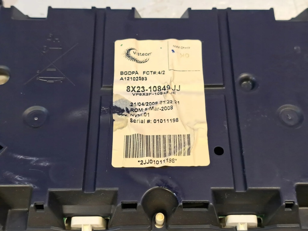 фото №7, Jaguar xf x250 2008 прилади, прилади