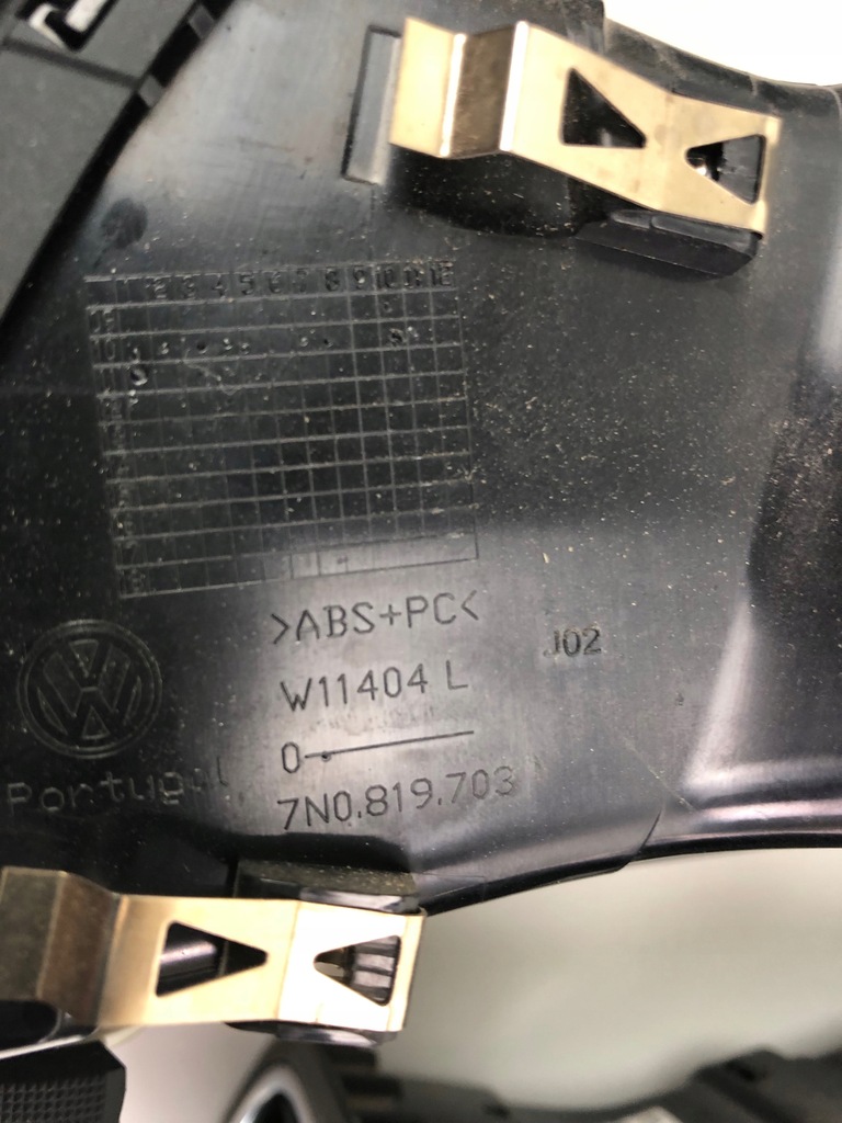 фото №9, Vw sharan 7n seat alhmbra решітка обдув 7n0819703d