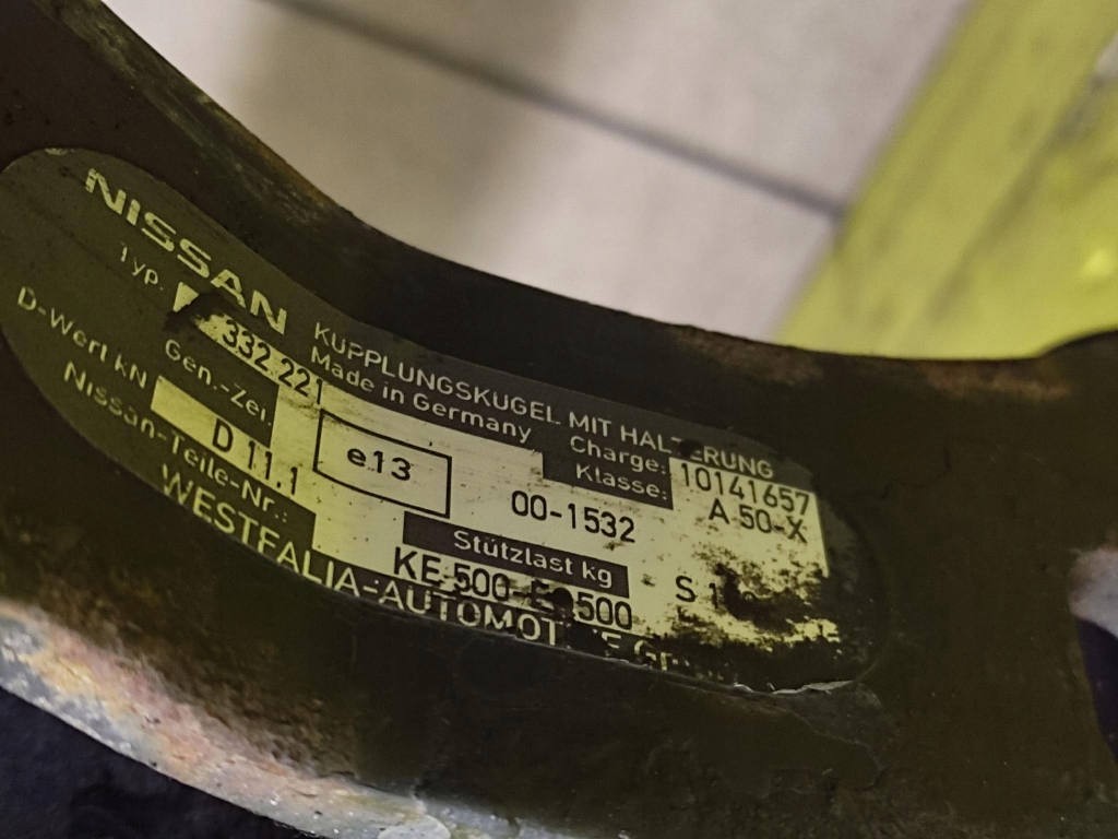 фото №7, Nissan x-trail t30 hak буксирувальний