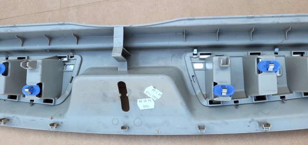 фото №8, Защита заднего поперечина порог багажника renault laguna iii kombi оригинальный номер 849200006r