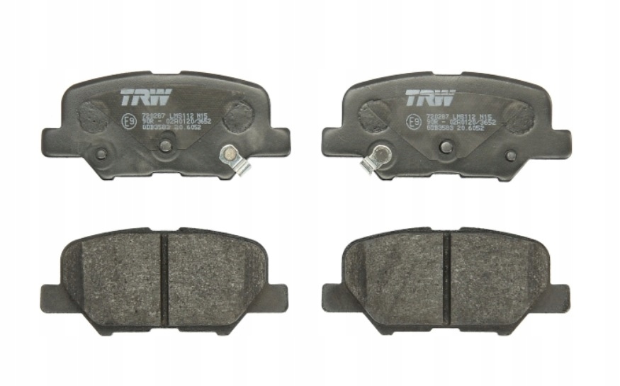 фото №14, Тормозные колодки ham. peugeot t. 4008 12-/asx/outlander 12-/mazda 6 12- trw gdb3583