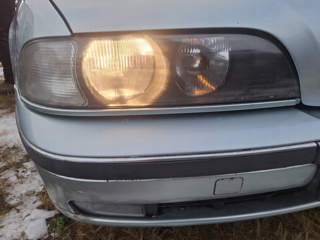 фото №16, Kompletny перед капот бампер крила лампа bmw e39 334/6 95-00r