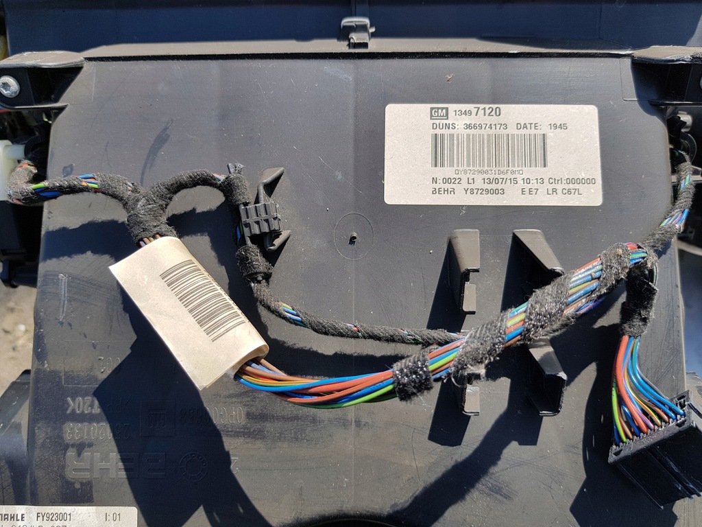 фото №12, Отопитель воздуходувка opel astra j