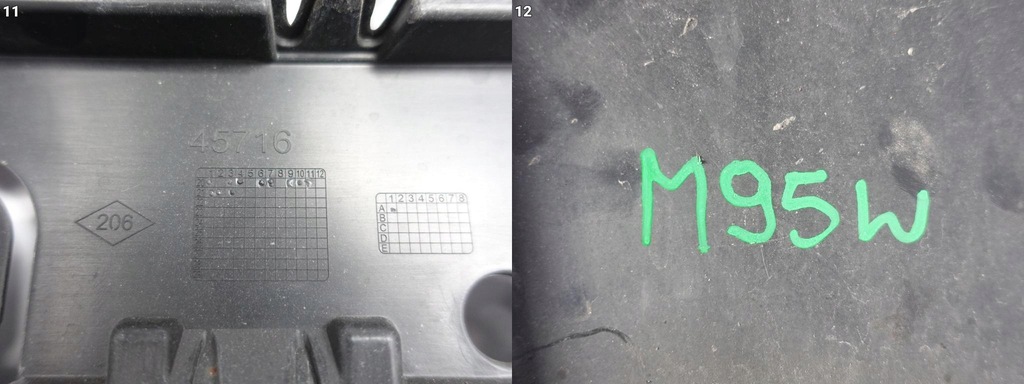 фото №12, Renault grand scenic iii iv 4 16-22 спойлер w бампер перед