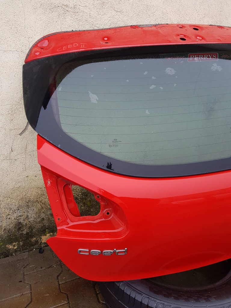 фото №2, Kia ceed ii hb кришка багажника задня задня +скло задня fd 2013r899
